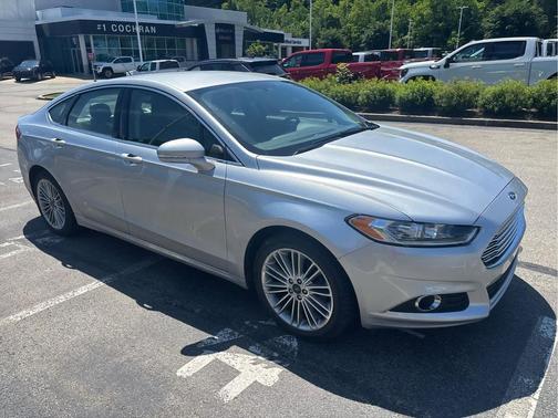 White Platinum Metallic Tri-Coat 2015 Ford Fusion SE