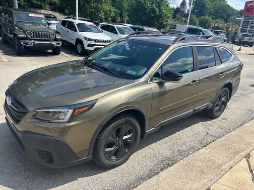 Autumn Green Metallic 2020 Subaru Outback Onyx Edition XT
