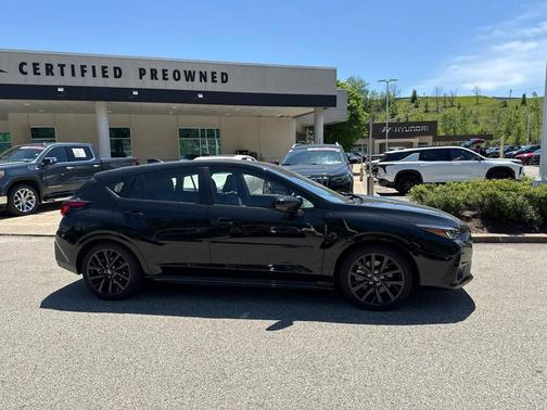 Crystal Black Silica 2025 Subaru Impreza RS