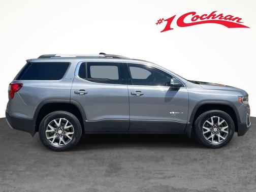Satin Steel Metallic 2022 GMC Acadia AWD SLE