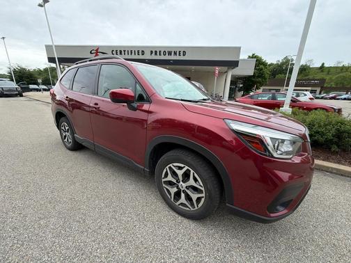 Crimson Red Pearl 2019 Subaru Forester Premium