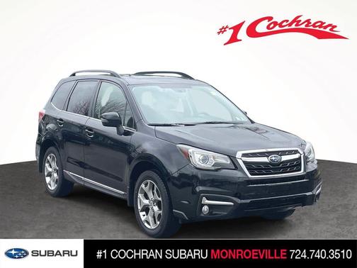 Crystal Black Silica 2017 Subaru Forester 2.5i Touring