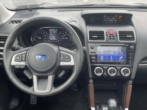 Crystal Black Silica 2017 Subaru Forester 2.5i Touring