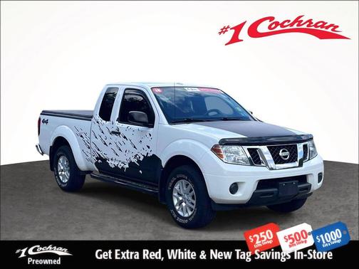 Glacier White 2018 Nissan Frontier SV