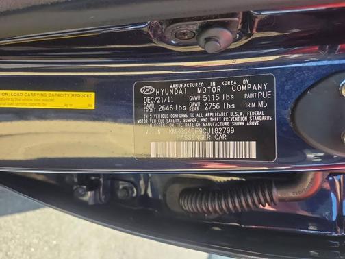 2012 Hyundai Genesis 4.6