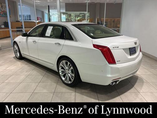 Crystal White 2016 Cadillac CT6 3.6L Platinum