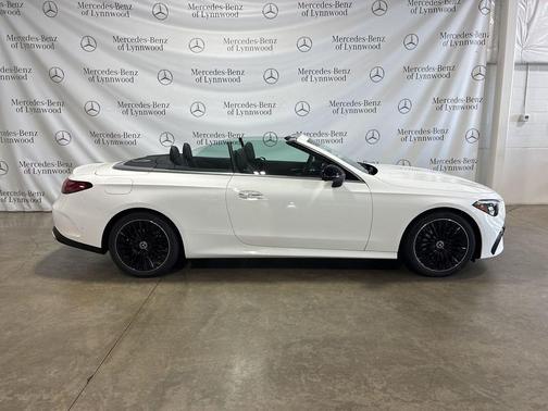 Polar White 2026 Mercedes-Benz CLE 300 4MATIC Cabriolet