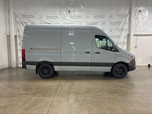 Silver Gray 2026 Mercedes-Benz Sprinter 2500 Cargo 144 WB