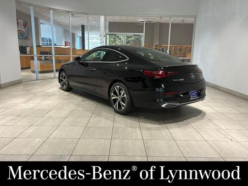Black 2026 Mercedes-Benz CLE 300 4MATIC Coupe