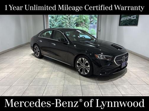 Black 2026 Mercedes-Benz E-Class E 350