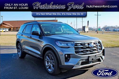 Carbonized Gray Metallic 2026 Ford Explorer Active
