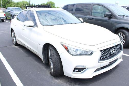 Majestic White 2019 INFINITI Q50 3.0t LUXE