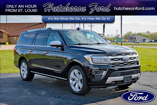 Agate Black Metallic 2024 Ford Expedition Max Platinum