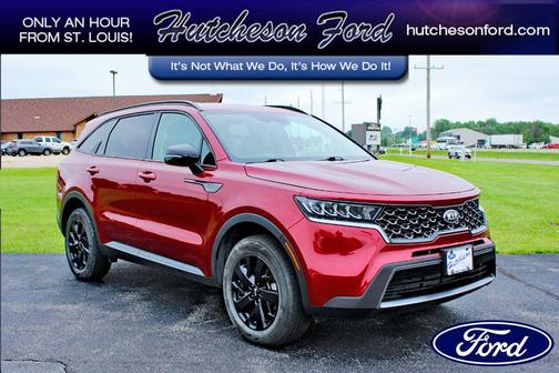 Passion Red Tintcoat 2021 Kia Sorento S
