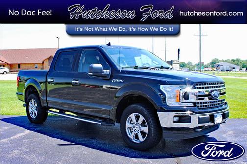 Agate Black Metallic 2019 Ford F-150 XLT