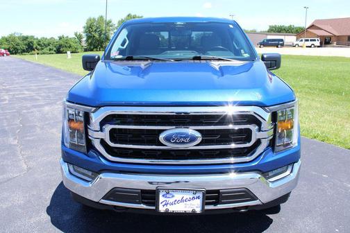 Atlas Blue Metallic 2022 Ford F-150 XLT