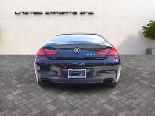 Black Sapphire Metallic 2016 BMW 650 650i Gran Coupe
