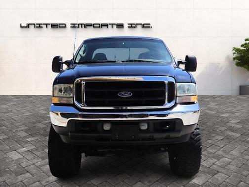 True Blue Metallic 2003 Ford F-250 Lariat