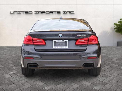 Dark Graphite Metallic 2019 BMW M550 i Xdrive