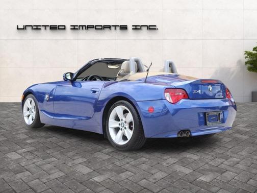 Montego Blue Metallic 2007 BMW Z4 3.0i Roadster