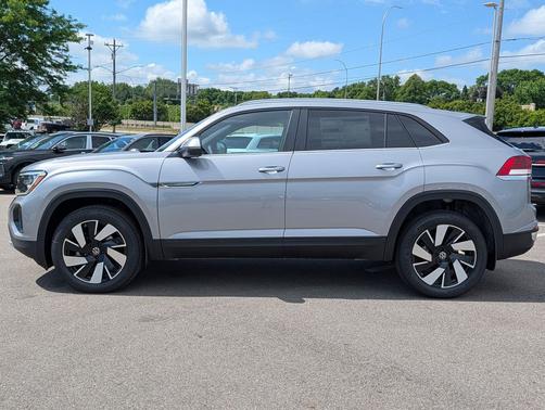 silver mist metallic 2026 Volkswagen Atlas Cross Sport 2.0T SE w/Technology 4MOTION