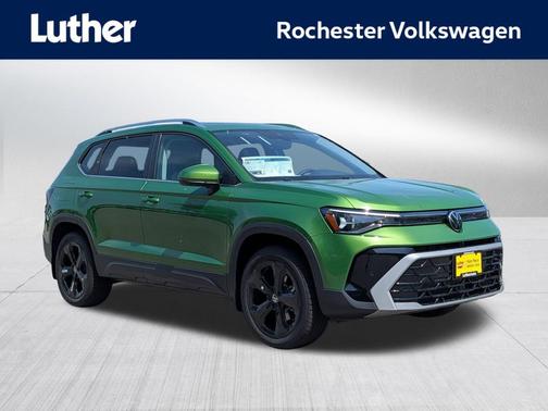 Bright Moss Green Metallic 2026 Volkswagen Taos SEL