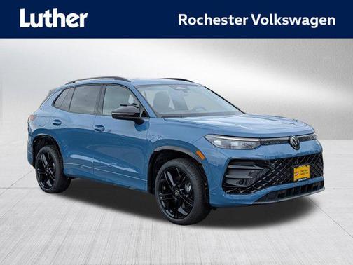 monterey blue pearl 2026 Volkswagen Tiguan 2.0T SE R-Line Black 4MOTION