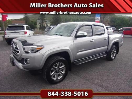 Silver 2018 Toyota Tacoma Limited