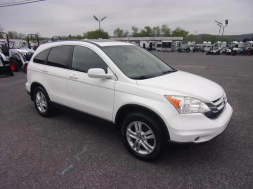 White 2011 Honda CR-V EX-L