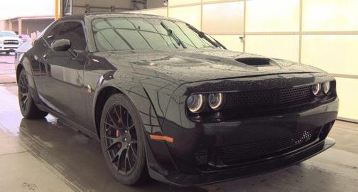 Pitch Black Clearcoat 2022 Dodge Challenger R/T Scat Pack Widebody