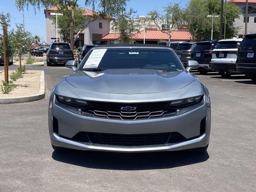 Sharkskin Metallic 2023 Chevrolet Camaro 1LT