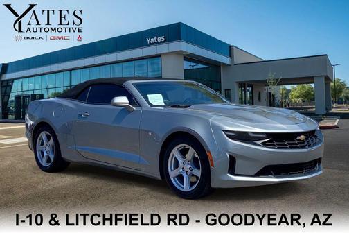 Sharkskin Metallic 2023 Chevrolet Camaro 1LT