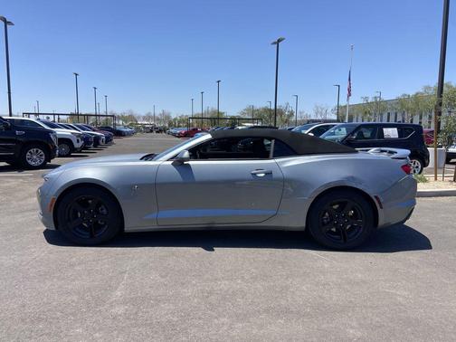 Sharkskin Metallic 2023 Chevrolet Camaro 1LT