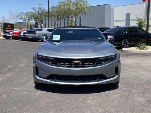 Sharkskin Metallic 2023 Chevrolet Camaro 1LT