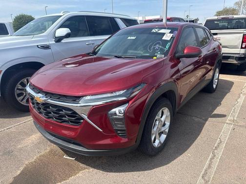 Crimson Metallic 2024 Chevrolet Trax LS