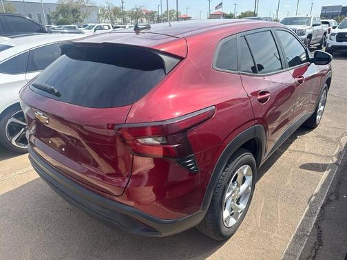 Crimson Metallic 2024 Chevrolet Trax LS