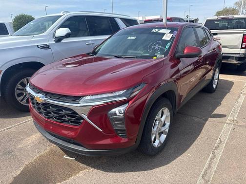 Crimson Metallic 2024 Chevrolet Trax LS