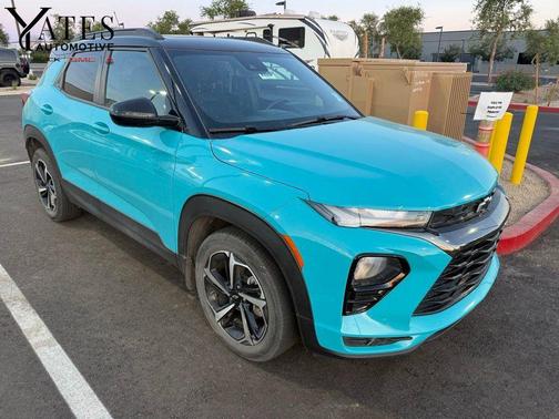 Oasis Blue 2021 Chevrolet Trailblazer RS