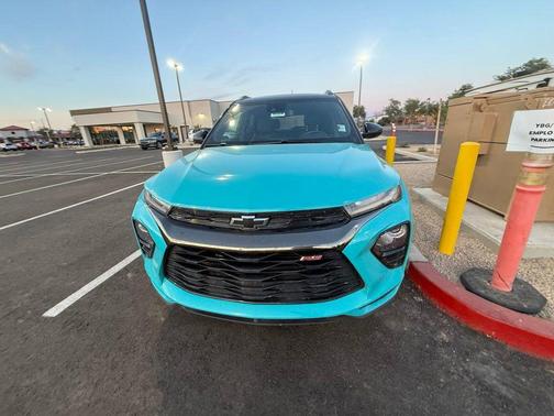 Oasis Blue 2021 Chevrolet Trailblazer RS