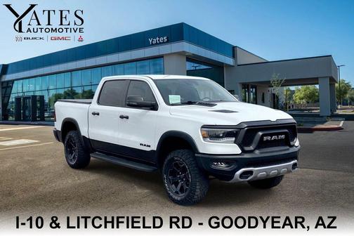 Bright White Clearcoat 2023 RAM 1500 Rebel
