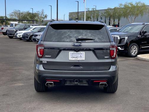 MAGNETIC METALLIC 2017 Ford Explorer sport