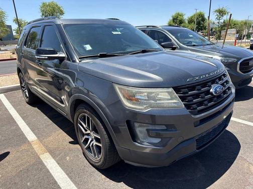 MAGNETIC METALLIC 2017 Ford Explorer sport