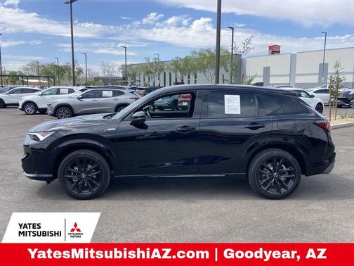 Crystal Black Pearl 2025 Acura ADX A-Spec with Advance