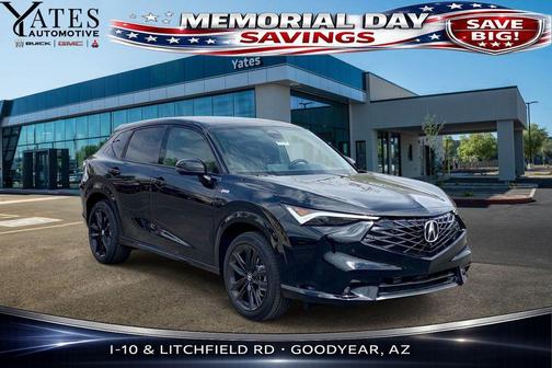 Crystal Black Pearl 2025 Acura ADX A-Spec with Advance