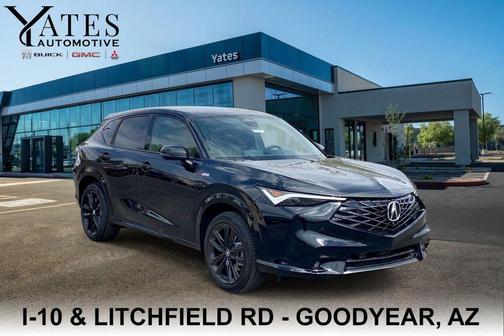 Crystal Black Pearl 2025 Acura ADX A-Spec with Advance
