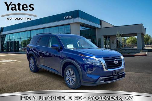 Deep Ocean Blue Pearl 2025 Nissan Pathfinder SV FWD