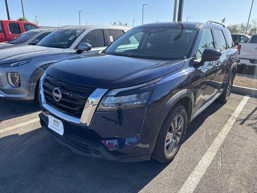 Deep Ocean Blue Pearl 2025 Nissan Pathfinder SV FWD