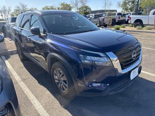 Deep Ocean Blue Pearl 2025 Nissan Pathfinder SV FWD