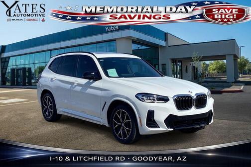 Alpine White 2023 BMW X3 M40i