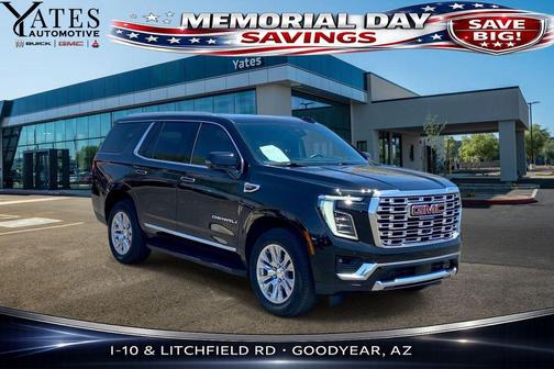Onyx Black 2025 GMC Yukon Denali
